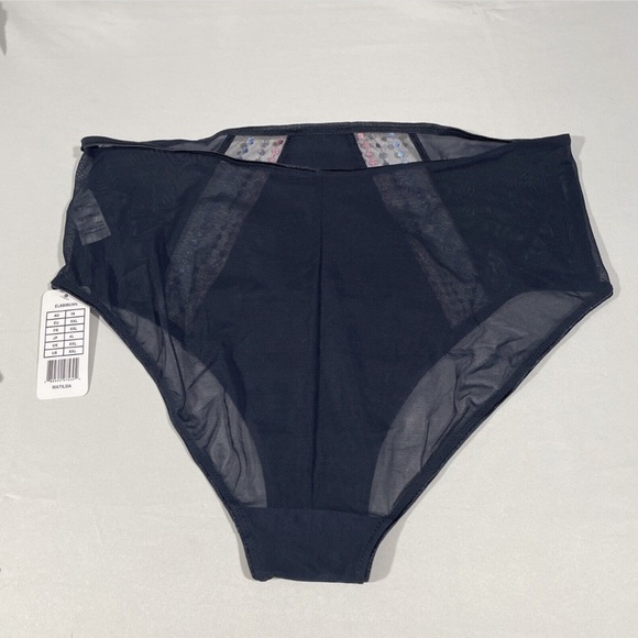 NWT Elomi [ XXL ] Matilda Embellished Briefs in Unicorn‎ Blue/Grey - Picture 10 of 11